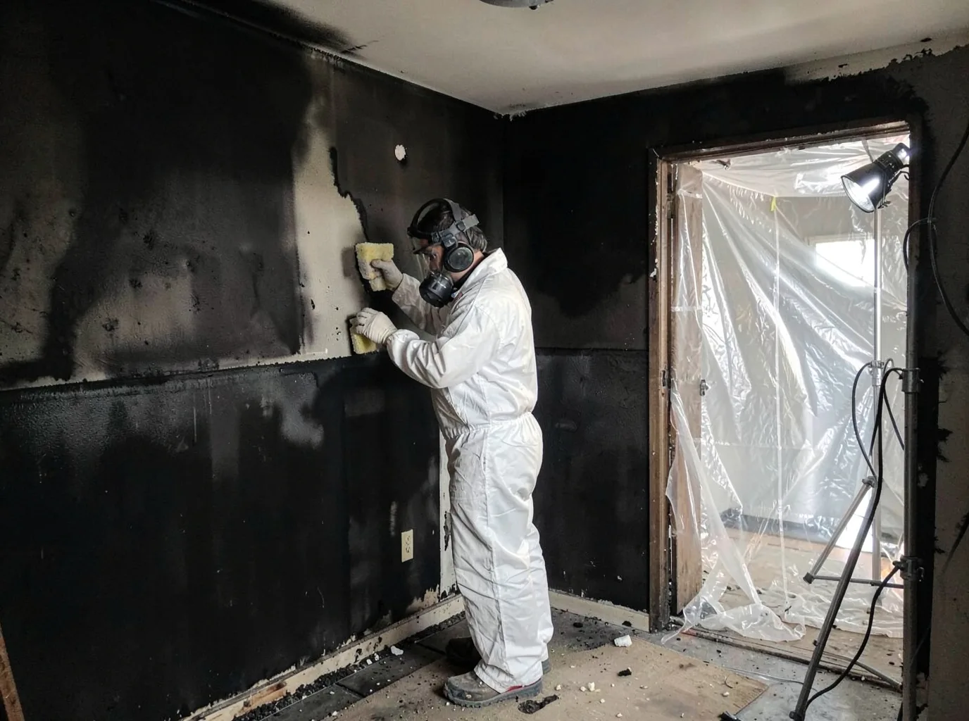 Fire Damage Restoration company in Crossville, IL